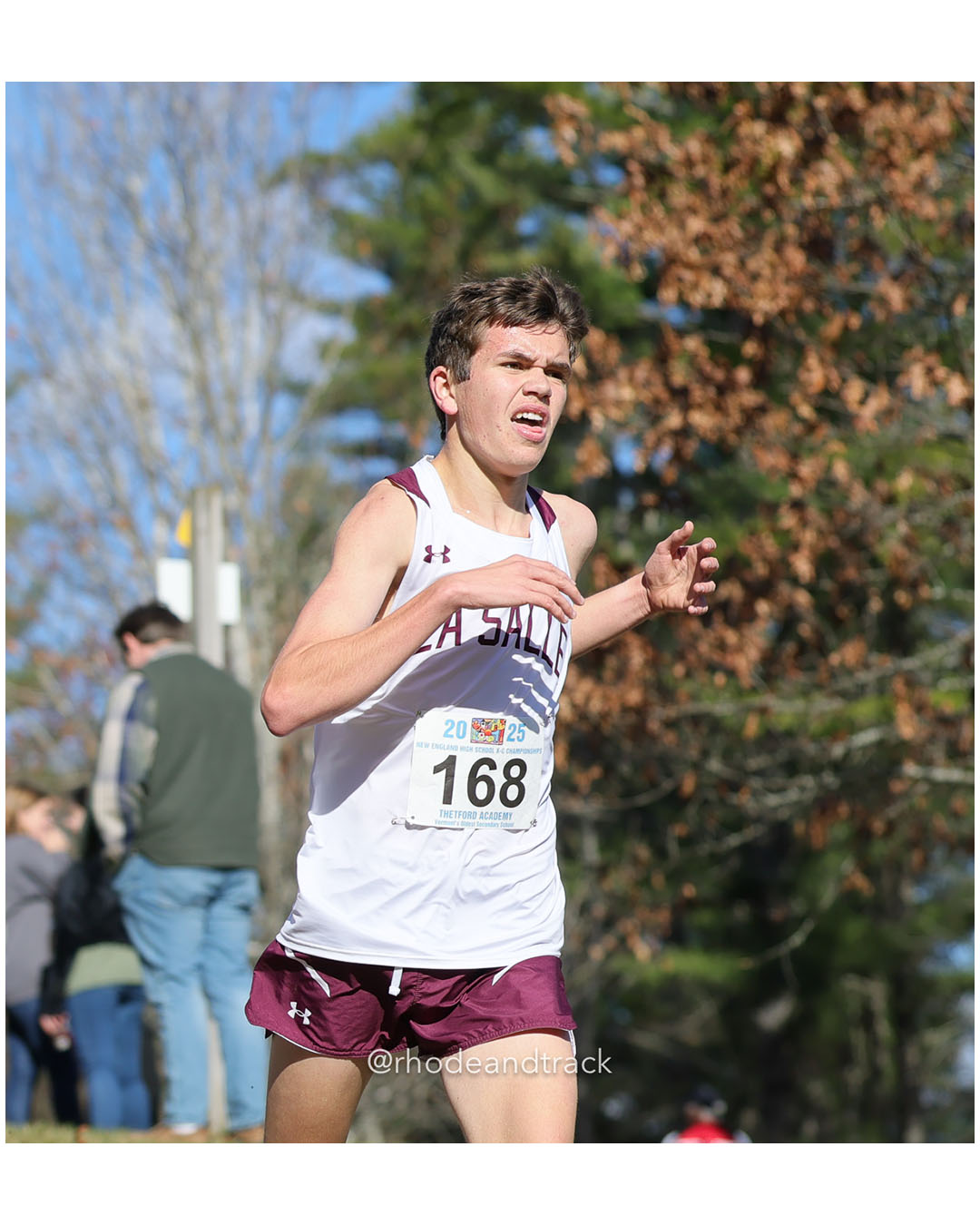 Will Souza, La Salle Academy, P95, 17:55.90 - New England Cross Country State Championship - Thetford Vt - November 8, 2025 File: ./dir-2-Boys-Championship/251108-2025-New England-Cross-Country-Championships-Thetford-VT-501-296A8520.jpg Will Souza, La Salle Academy, P95, 17:55.90 - New England Cross Country State Championship - Thetford Vt - November 8, 2025 – 2025 New Engl…
